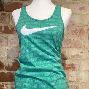 =Nike -  Dri-Fit tank top size Small green & blue